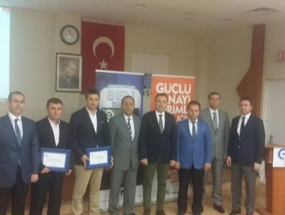 Enerji Verimliliği Derneği Samsun Şubesi "Enerji Verimli Sanayi Projesi" Çerçevesinde Sanayide Yapılacak Verimlilik Çalışmalarını Samsunlu Sanayicilere Anlattı